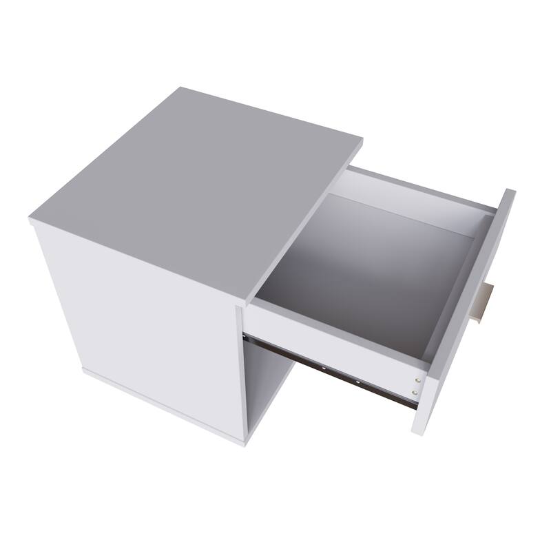Boyd Sleep Novara 1-Drawer Low Profile Nightstand