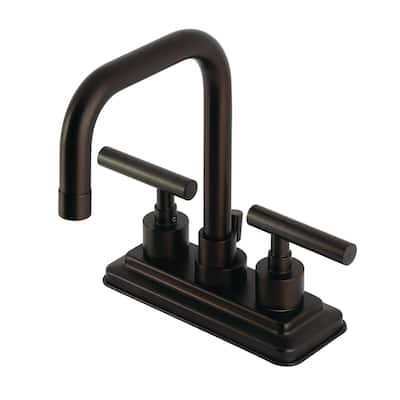 Kingston Brass KS664.CML Manhattan 1.2 GPM Centerset Bathroom Faucet