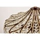 preview thumbnail 14 of 24, Rilo 4-light Antique Finish Carousel with Crystals Chandelier Ceiling Light