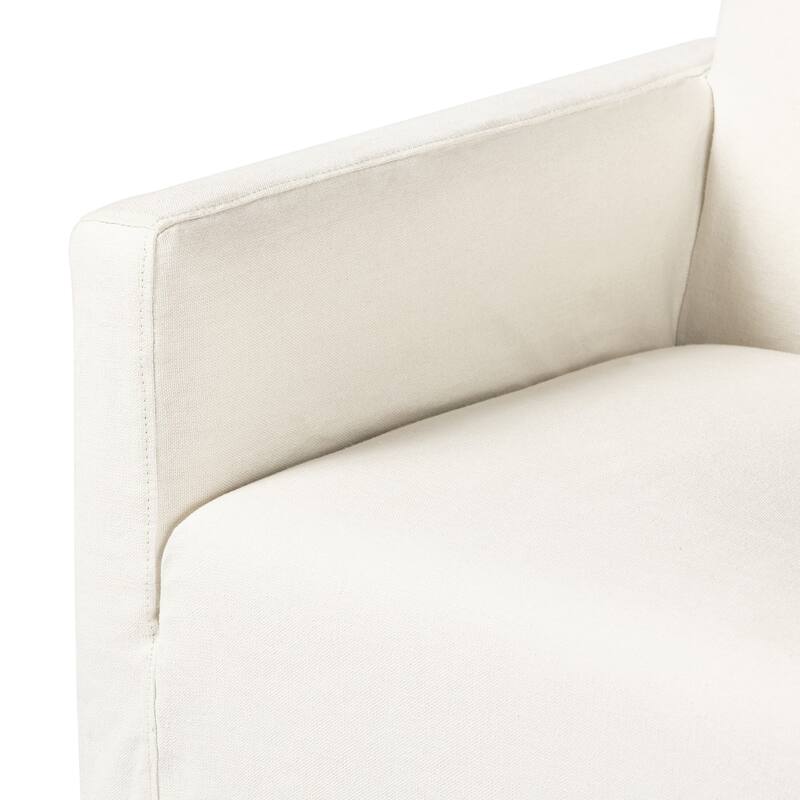 Melia Outdoor Slipcover Dining Chair-Bombay Flax