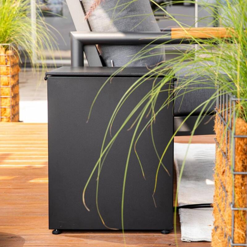 Sol Living Propane Tank Cover for Fire Pits Fits Standard 20 lb. Propane Tank Hideaway Table - 16-in L x 16-in W x 20-in H