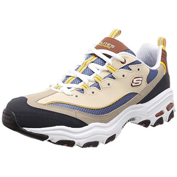 skechers d'lites brown
