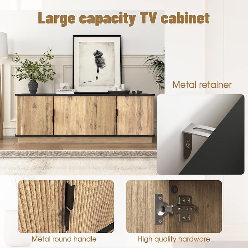 Multi-functional MDF Sideboard for Modern Homes