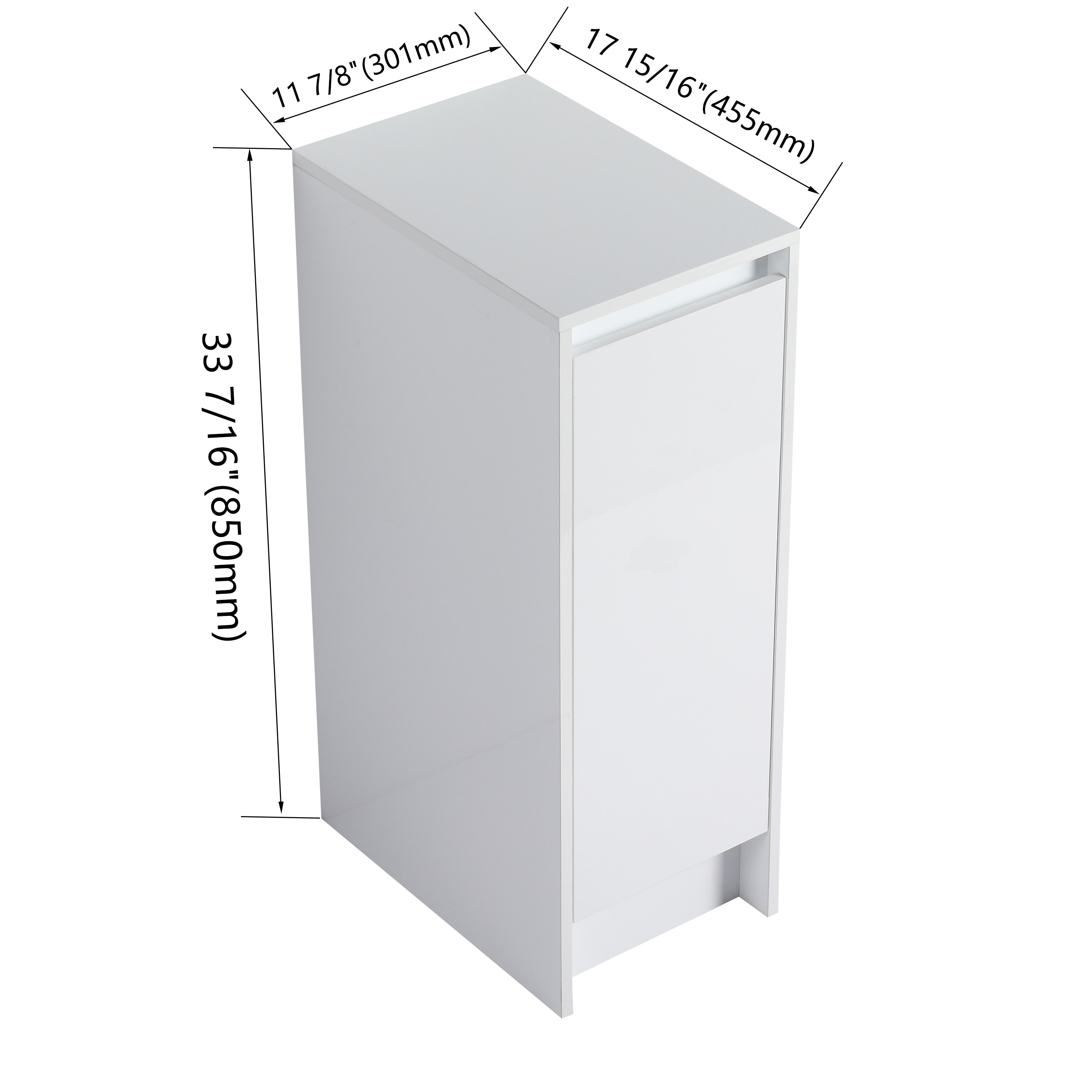 Freestanding Bathroom Vanity With Resin Sink