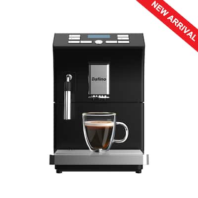 Modern Intelligence 205 Fully Automatic Espresso Machine with milk tank, Black