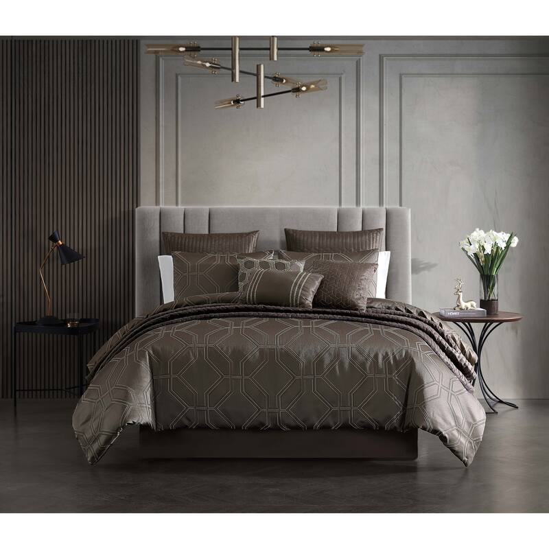 Riverbrook Home Rico 10 Piece Comforter Set Mushroom