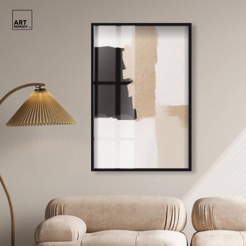 Earth and Ink IV Shadowbox by Art Remedy