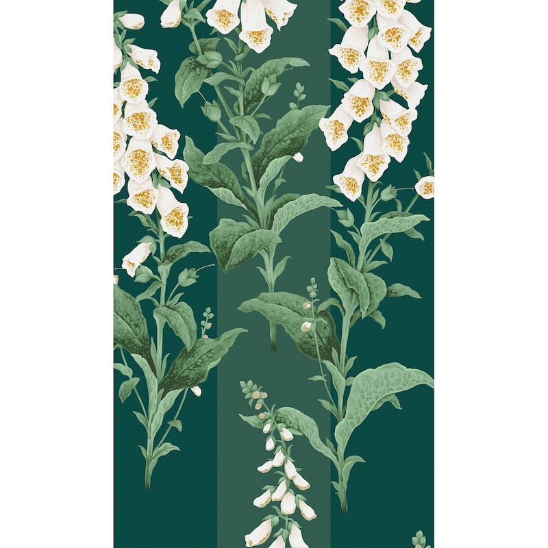 Graham & Brown Foxglove Stripe Teal Wallpaper