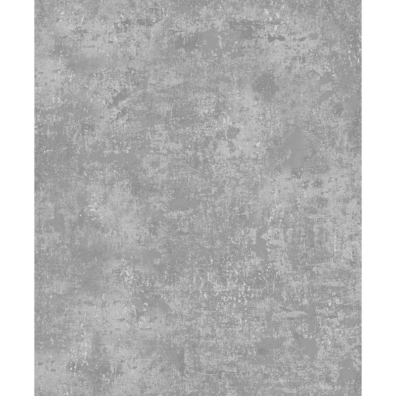 A-Street Prints Kelui Charcoal Stucco Wallpaper