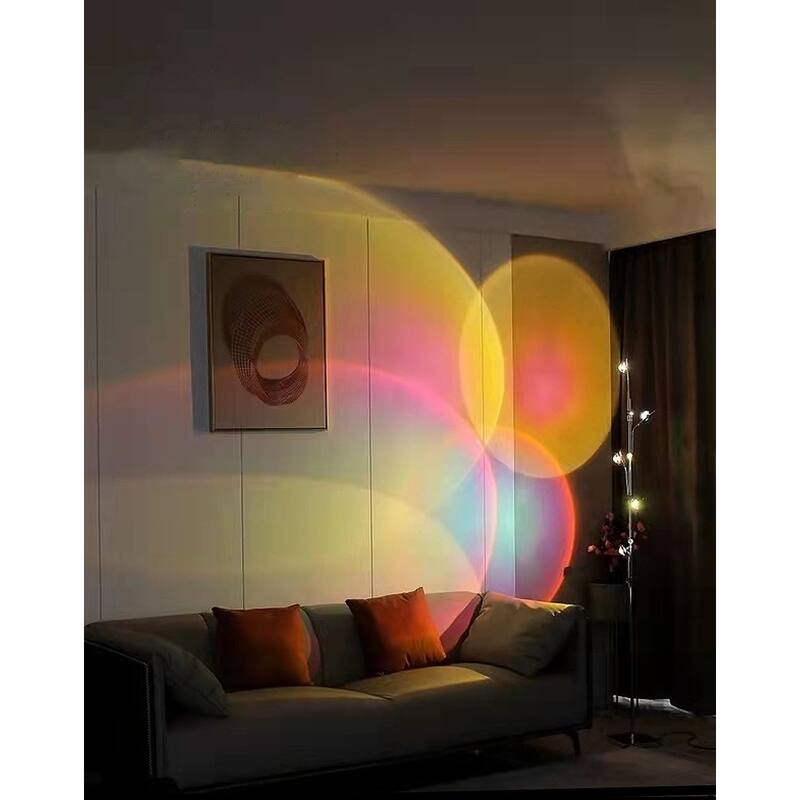 5-Head Projector Floor Lamp