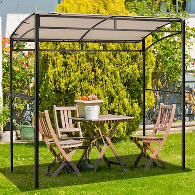 7' x 4.5' Grill Gazebo Patio Outdoor Backyard Barbecue Canopy