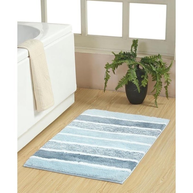 Sherrington Micro Tufted Bath Rug - 24"x40" - Spa Blue