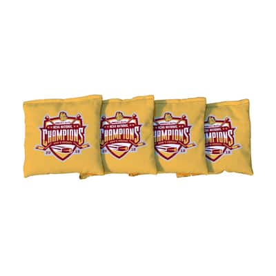Minnesota Duluth Hockey Champions Bag Set Yellow