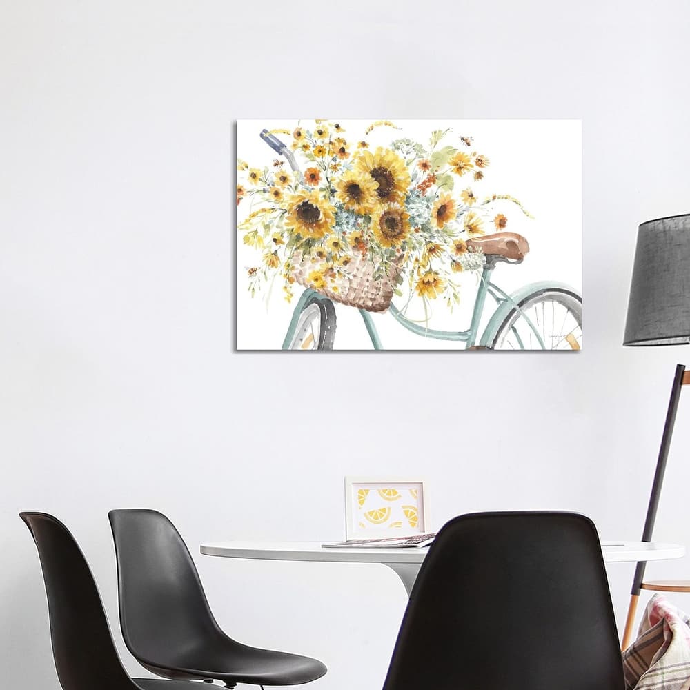 iCanvas "Sunflowers Forever II" by Lisa Audit Canvas Print