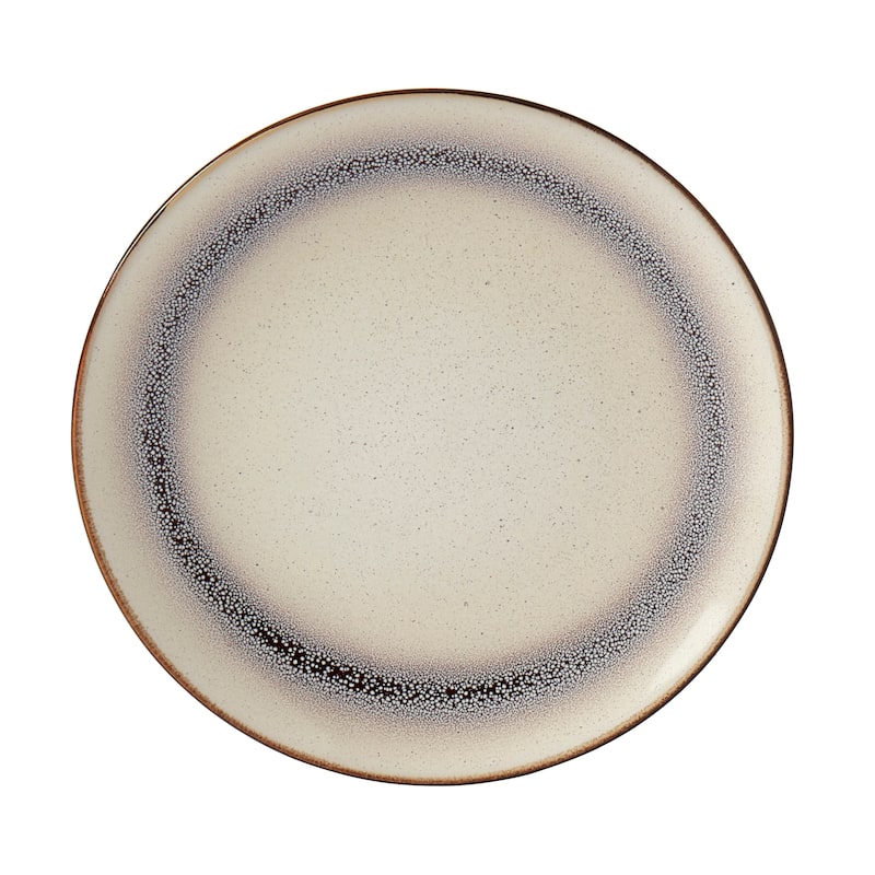 Tabletops Gallery Bastille Blue/ White Stoneware 12-piece Dinnerware Set