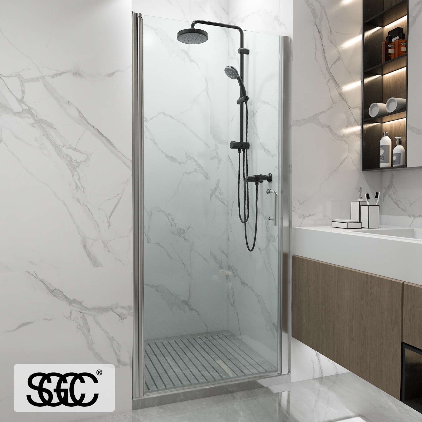 frameless shower doors