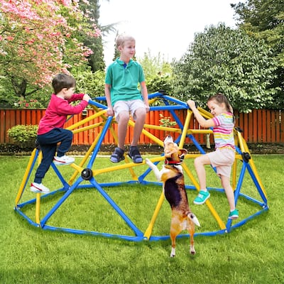 Climbing Dome 6FT Geometric Dome Climber Indoor Outdoor - 72 X 72 X 36 in