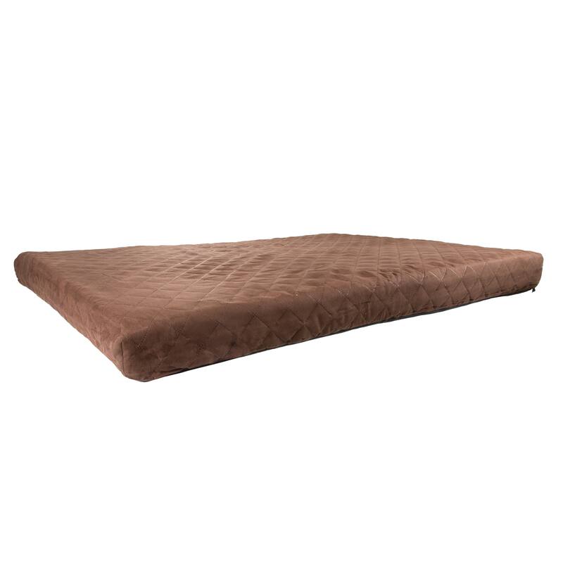PETMAKER 2-Layer Memory Foam Dog Bed with Machine Washable Cover