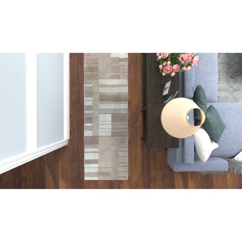 Bashian Mavise Beige Transitional Area Rug