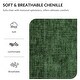 preview thumbnail 5 of 9, Modern Oversized Chair with Ottoman,Chenille Fabric Sofa Bed,Accent Chair Comfy Sofa with Cupholders and USB Charging Ports