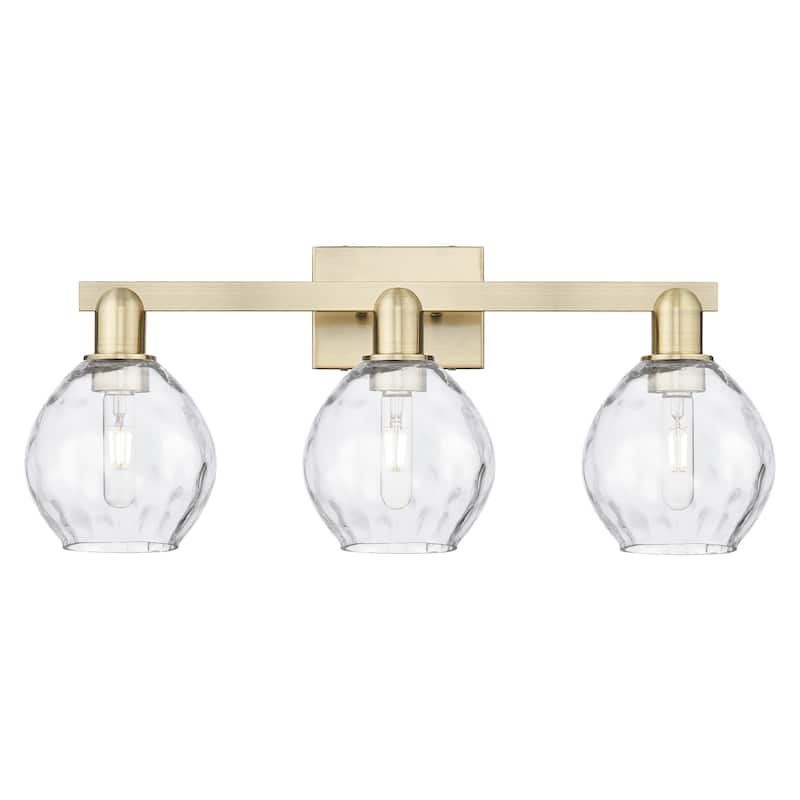 Innovations Lighting Endless Possibilities Arcadia - Waverly - 3 Light 25" Bath Vanity Light - Antique Brass