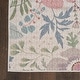 preview thumbnail 8 of 20, Nourison Washables Indoor Pink Floral Area Rug