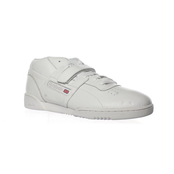 and the reeboks with the straps