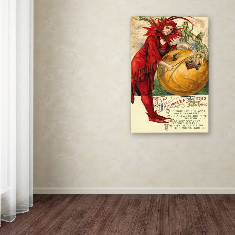 Vintage Apple Collection 'Halloween Twelve' Canvas Art