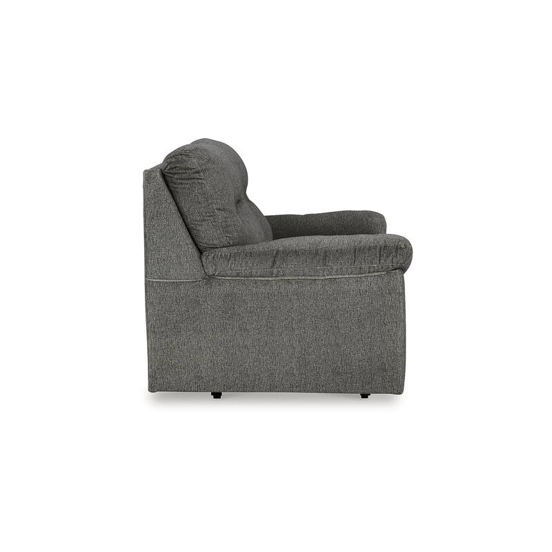 Signature Design by Ashley Bindura Mineral Glider Loveseat - 72" W x 42" D x 42" H