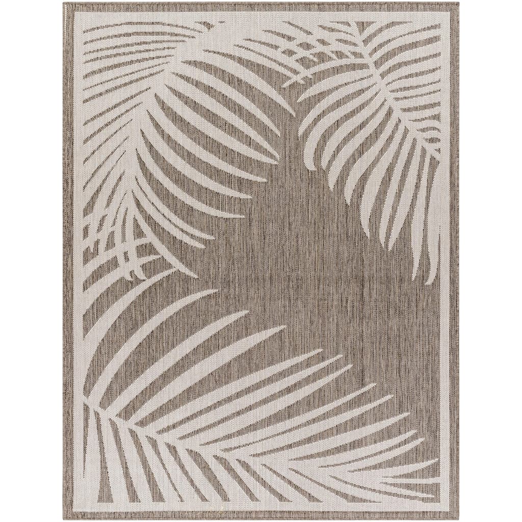 Livabliss Long Beach Outdoor Safe Tropical Area Rug
