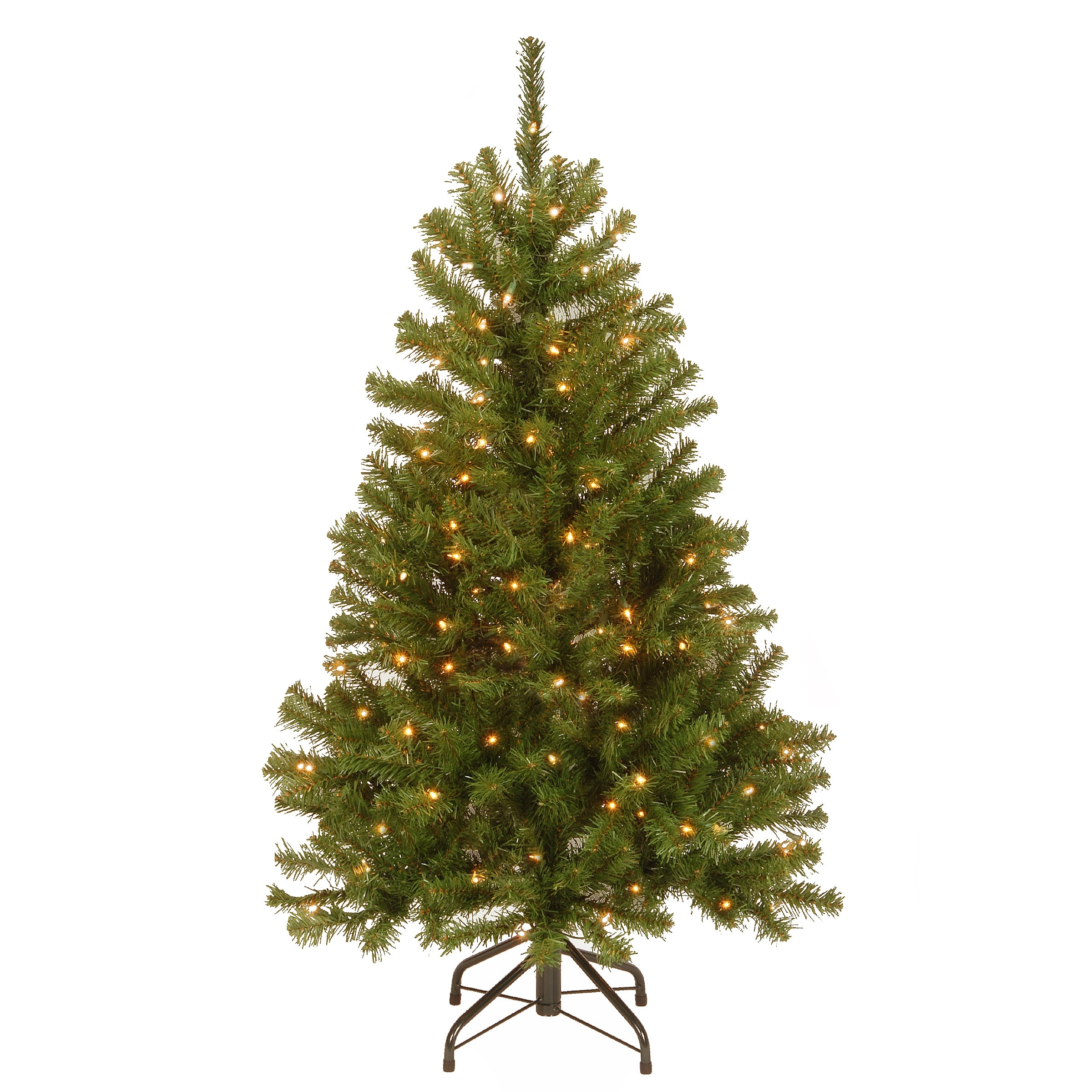 National Tree Company 4.5 ft. North Valley Pre-Lit Spruce Christmas Tree - 4.5 Foot