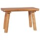 preview thumbnail 1 of 4, vidaXL Garden Bench 31.5" Solid Teak Wood