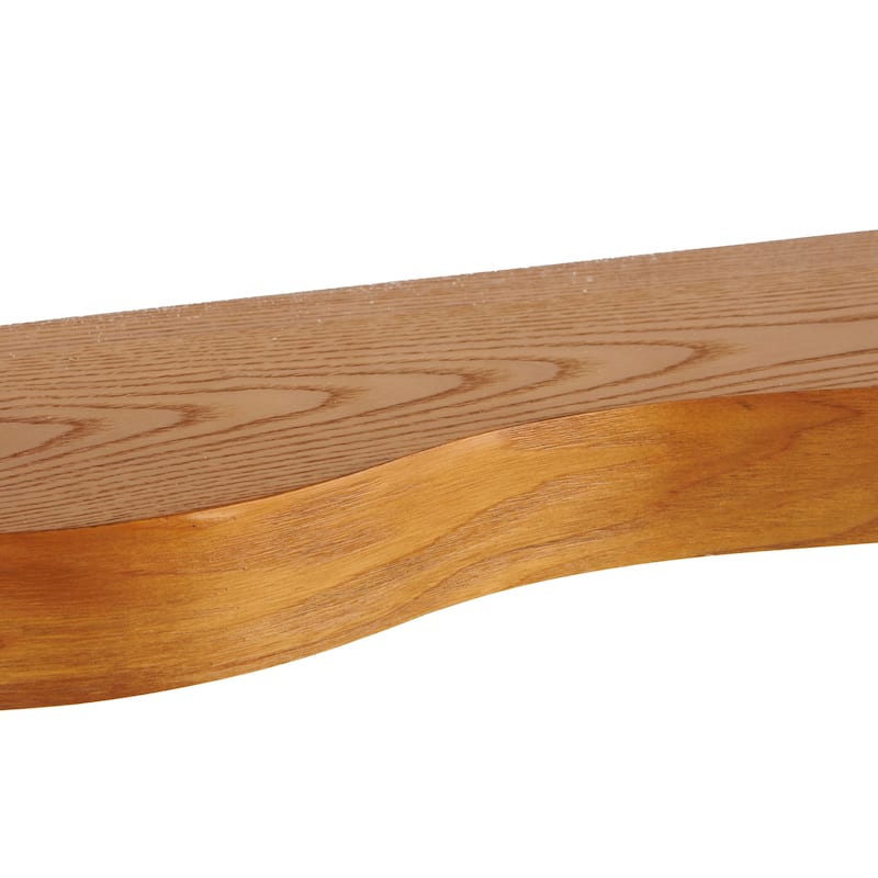Wood Handmade Wall Shelf with Various Sizes - Set of 3 Black or Brown - Roche River Decor
