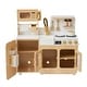 preview thumbnail 5 of 5, Teamson Kids Little Chef Cyprus Play Kitchen with 14-pc. Accessory