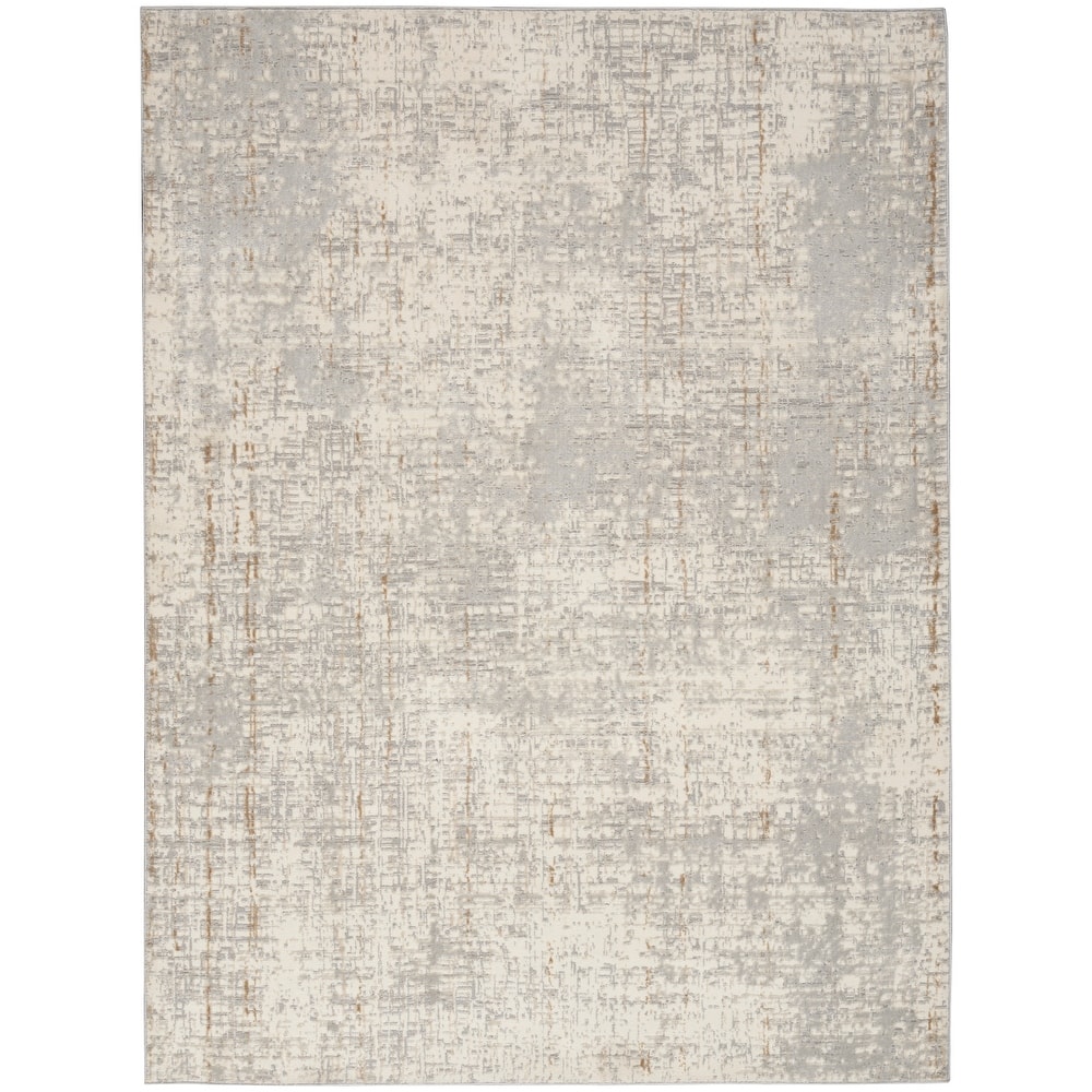 Calvin Klein CK950 Rush Indoor only Grey Abstract Area Rug