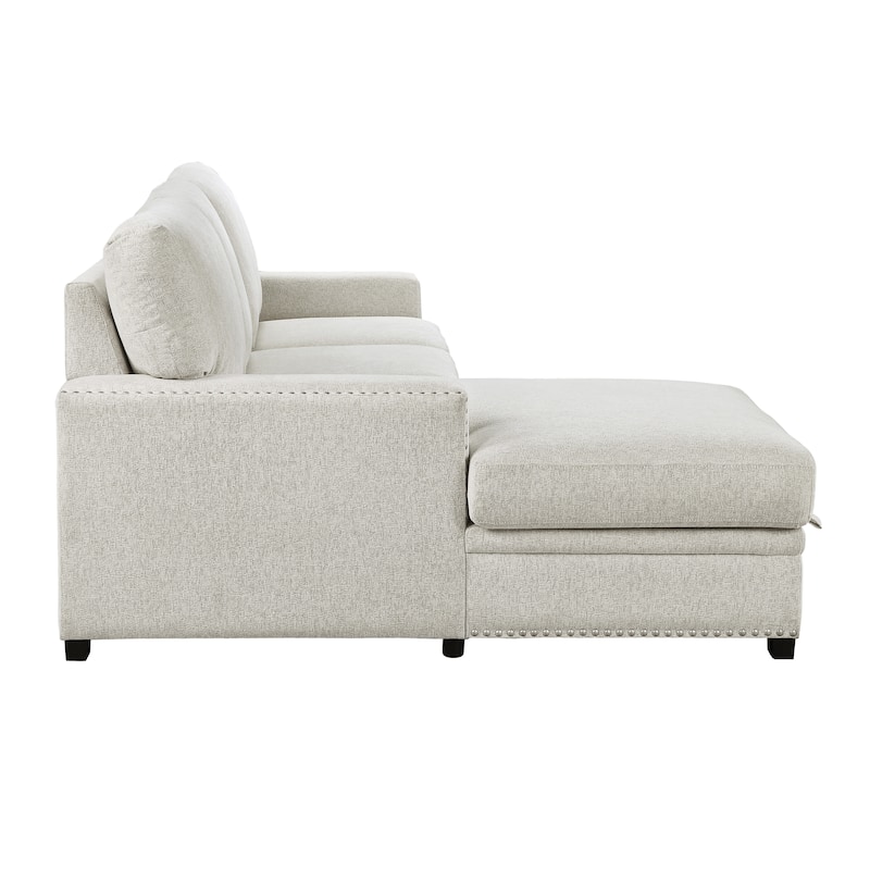 Tolani Sectional Sofa with Pull-Out Bed and Left Chaise