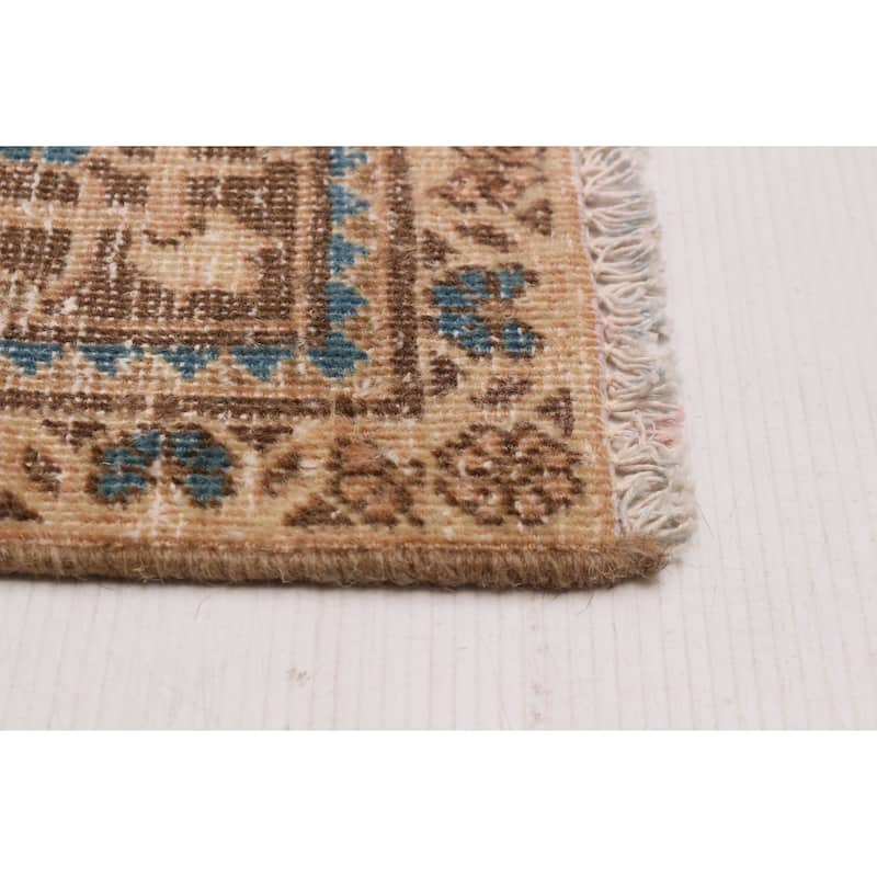ECARPETGALLERY Hand-knotted Antalya Vintage Copper Wool Rug - 7'7 x 11'3