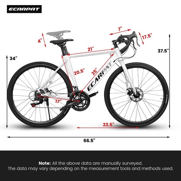 Adult Bike Mountain Bike White Unisex Bikes Suspension with Fork