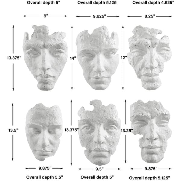 Uttermost 04358 Self-Portrait 14" Tall Polyresin People and Figures