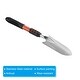 preview thumbnail 4 of 3, 17 Inch Digging Shovel Long Garden Trowel Narrow Side Gardening Hand Shovel - Silver Tone, Black, Yellow