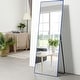 preview thumbnail 88 of 167, Dovelina Modern Full Length Floor Mirror - Freestanding Vanity Mirror for Bathroom or Living Space