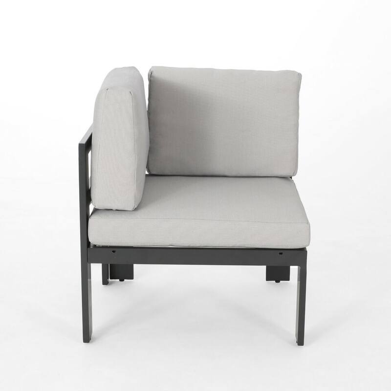 Outdoor Aluminum V Shape Sofa Sectional