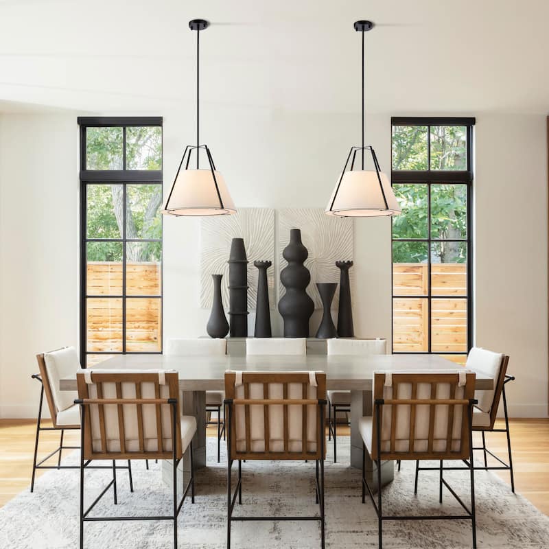 1-Light Single Pendant, Modern & Elegant Design - 18