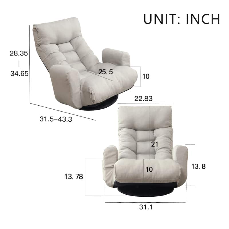 Lounge chair Rotatable Leisure sofa chair