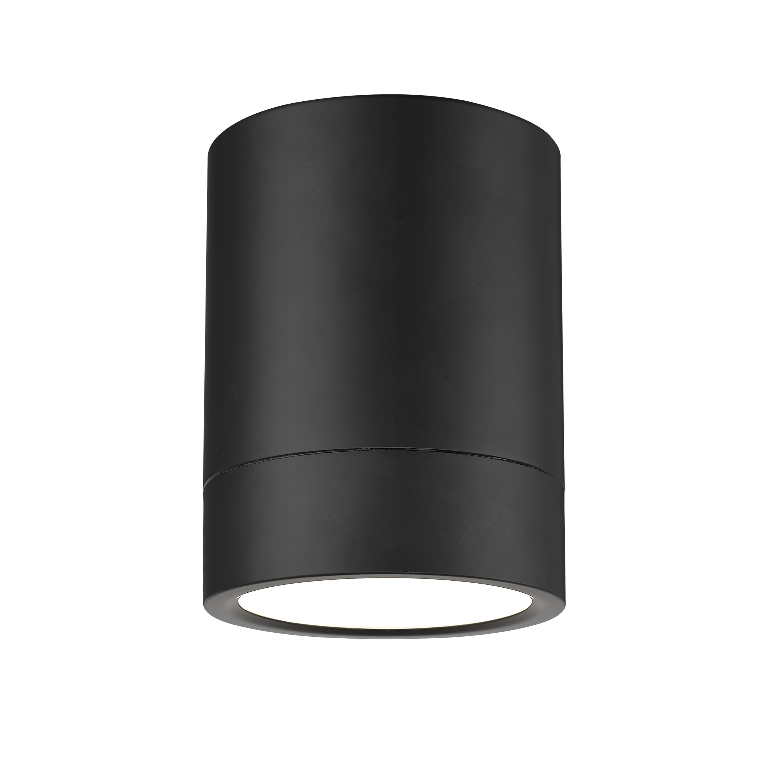売れ筋がひクリスマスプレゼント！ in Mount Flush Light 1 Z-Lite by Algar Matte with Black 財布・ケース・小物入れ