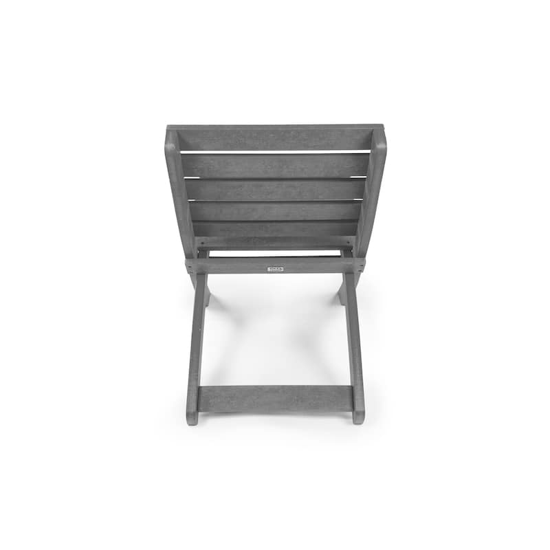 Versailles Fully Assembed All-Weather HDPE Outdoor Folding Patio Chair