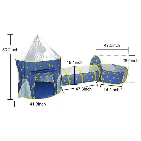 ball pit tunnel and tent