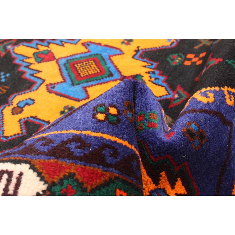 ECARPETGALLERY Hand-knotted Teimani Indigo Wool Rug - 2'6 x 4'3