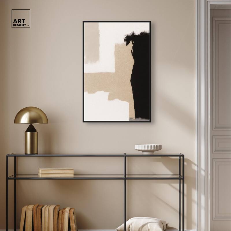Earth and Ink III Canvas by Art Remedy