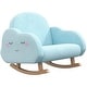 preview thumbnail 3 of 14, Rocker Armchair for Nursery Playroom Preschool for 1.5-5 Years Blue